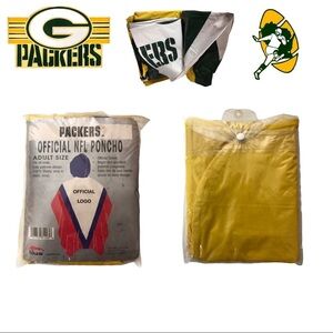NWT Green Bay Packets Official NFL Licensed Poncho